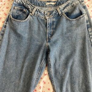 Levi's Blue Boyfriend Jeans Classic Denim